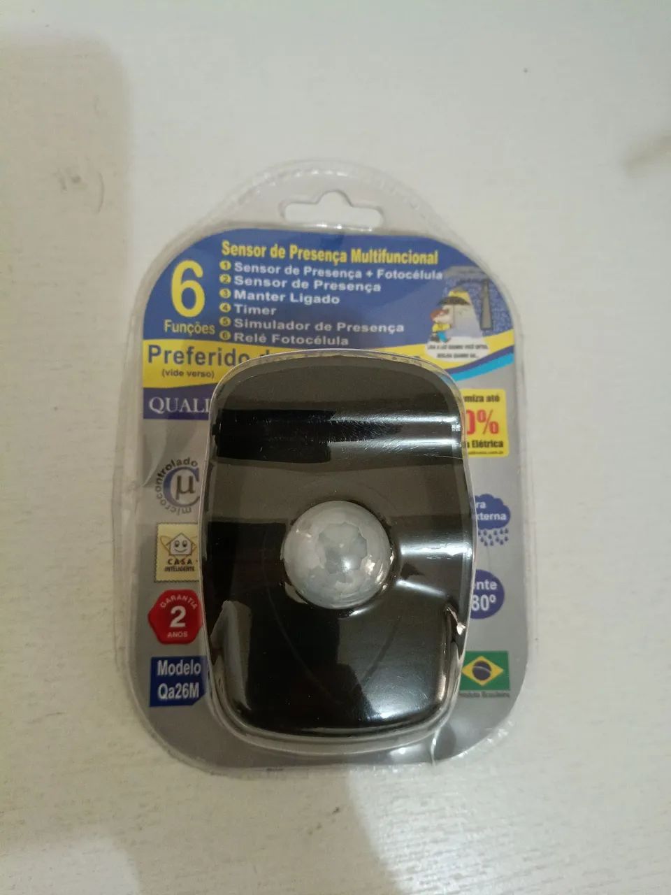 Sensor de presença multifuncional qualitronix