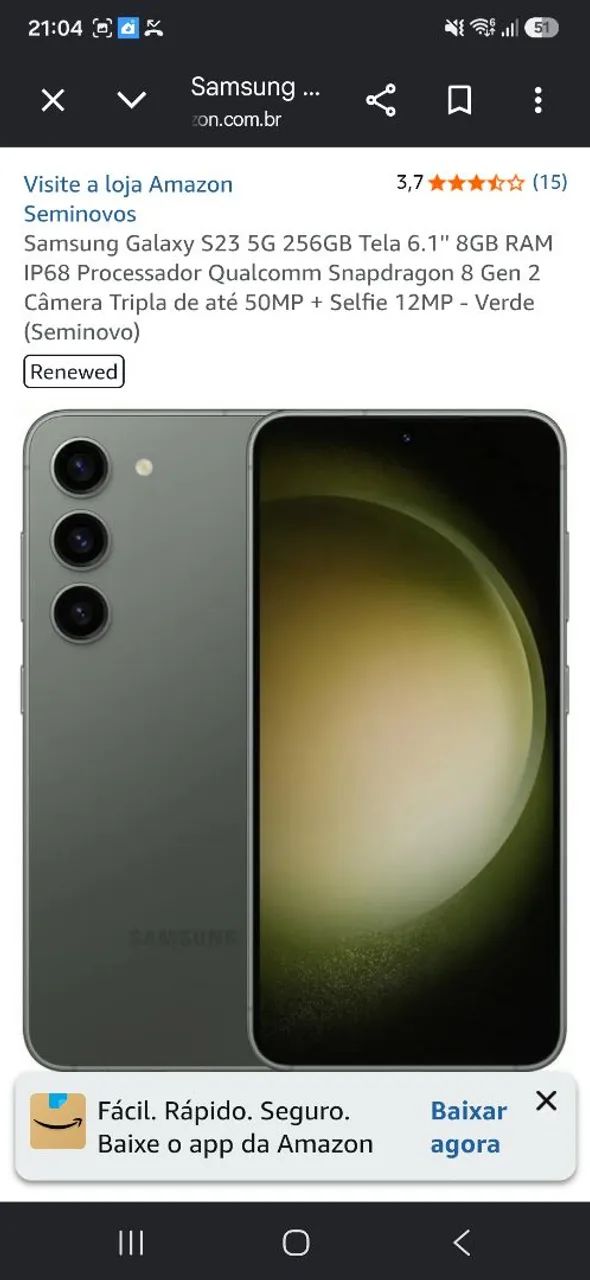 Samsung galáxia s23 - Foto 3