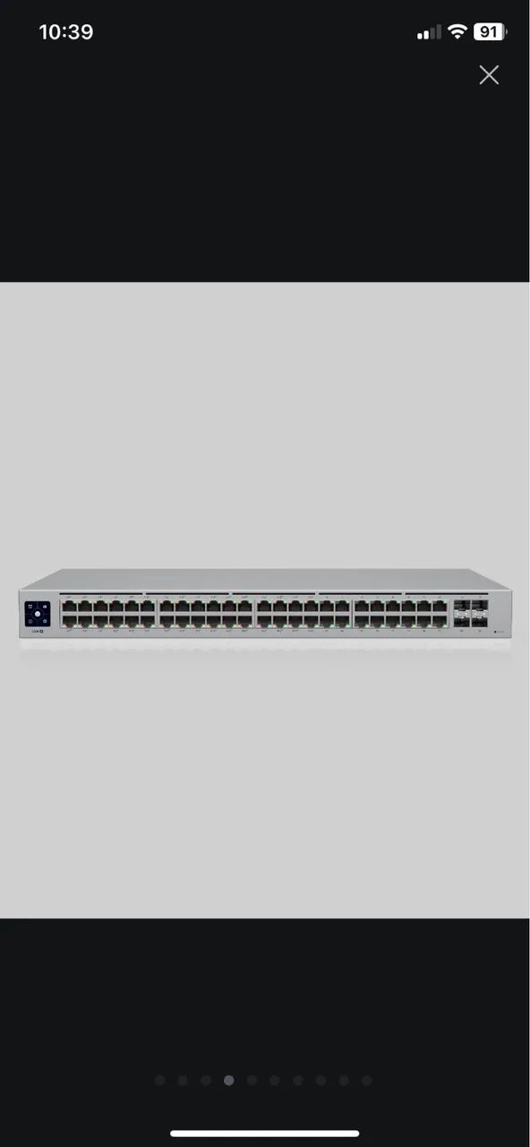 Switch Unifi 48 PoE  - Foto 5