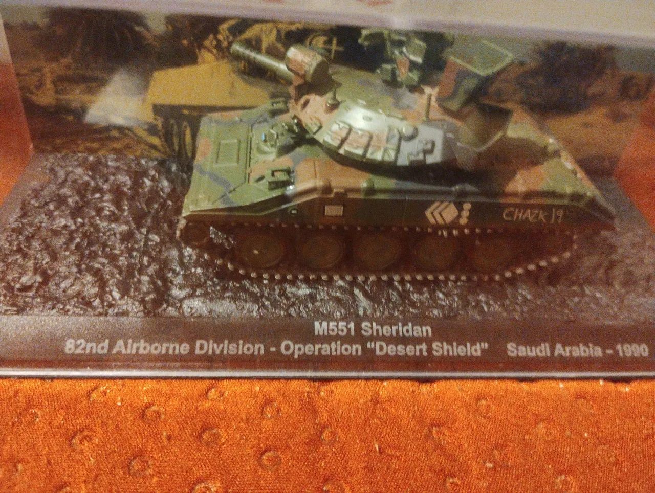 Miniatura tanque de guerra M551 Sheridan - Foto 3