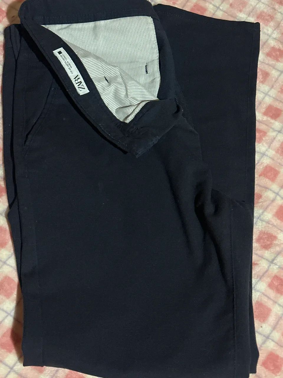 Calça azul marinho da zara  - Foto 2