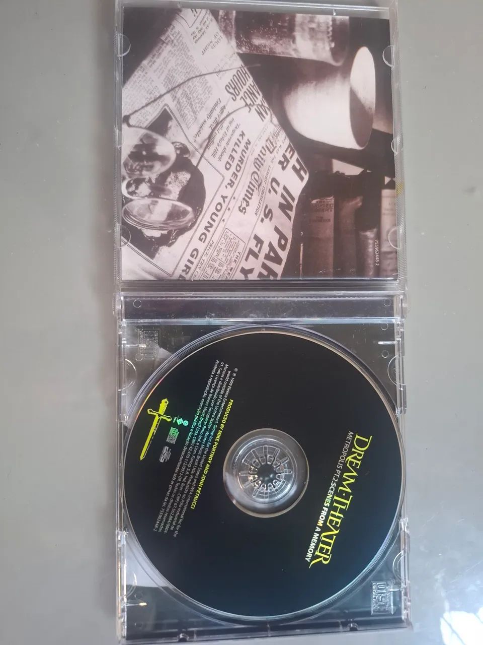 CD dream theater Metrópolis Pt 2 - Foto 2