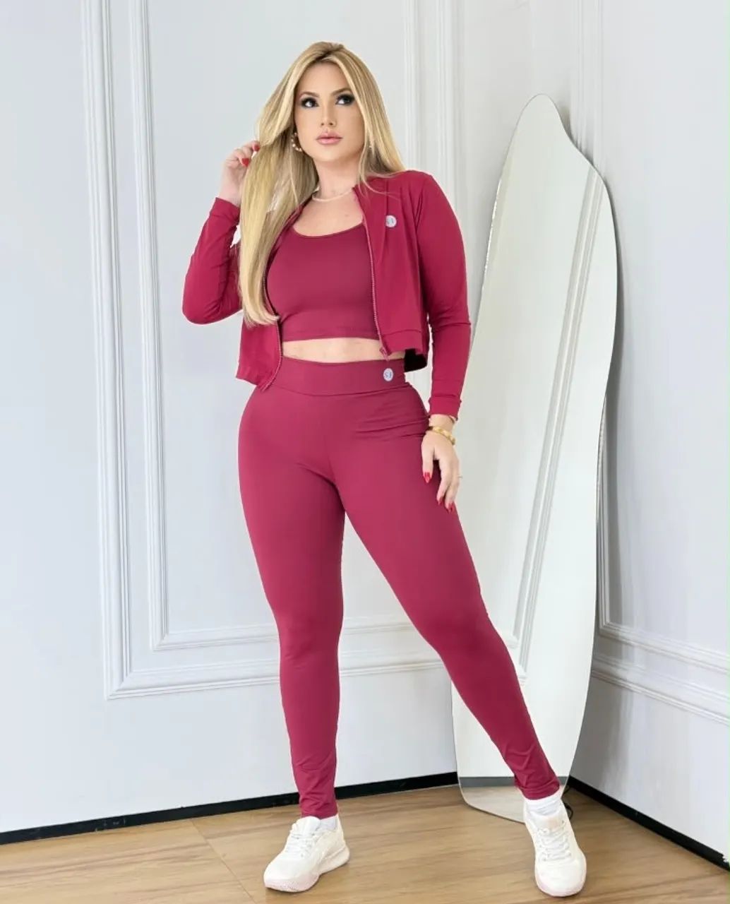 LEGGING FEMININA 100% POLIAMIDA - NOVA! - Foto 2