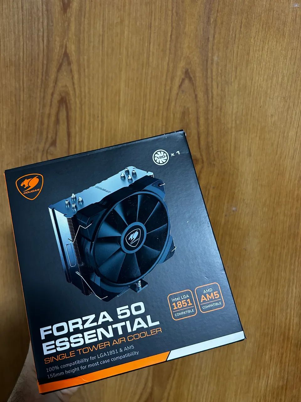 COOLER PARA PROCESSADOR COUGAR FORZA 50 ESSENTIAL 120MM