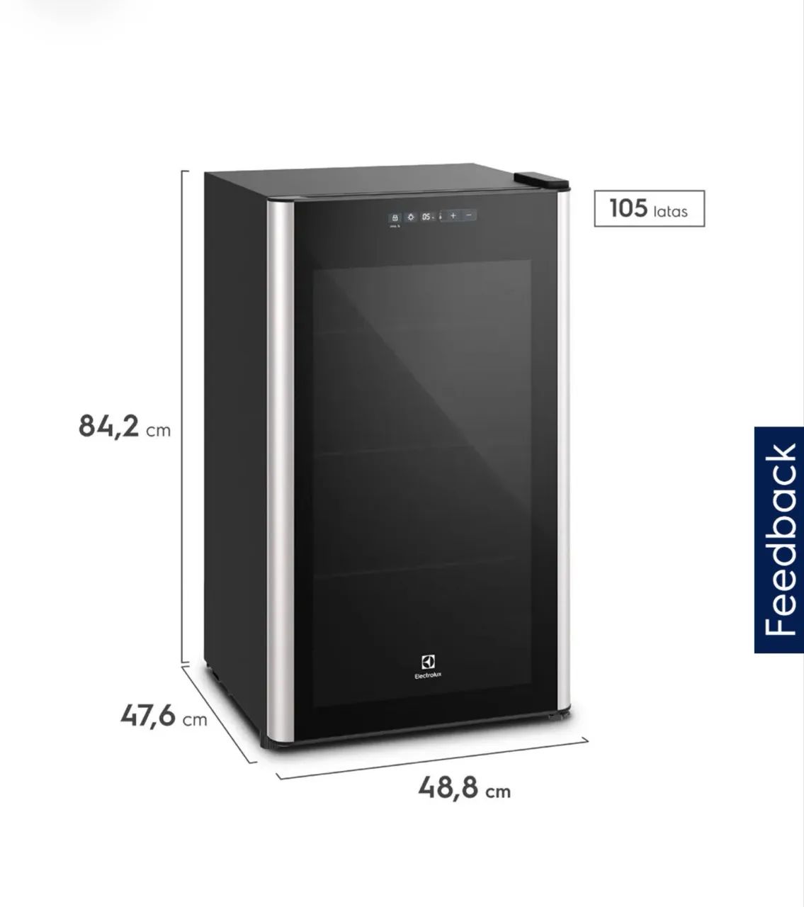 Cervejeira Electrolux 96 Litros com Multi Drinks e Painel Digital (BCG96)