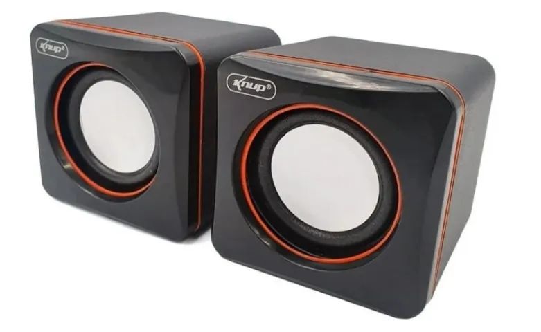 Caixa de som PC 3w KNUP KP-600 - Foto 4