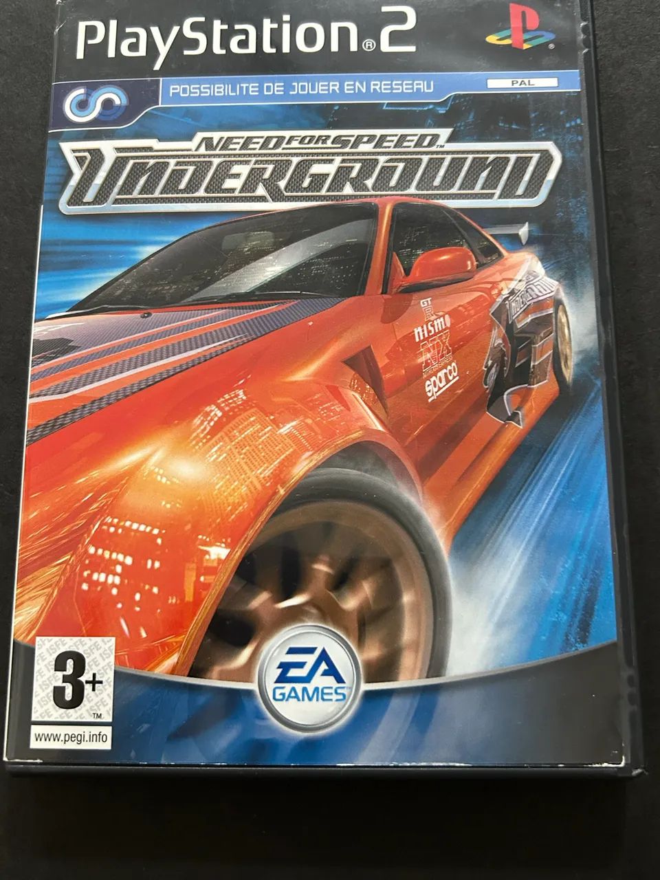 Need for speed underground ps2 europeu 