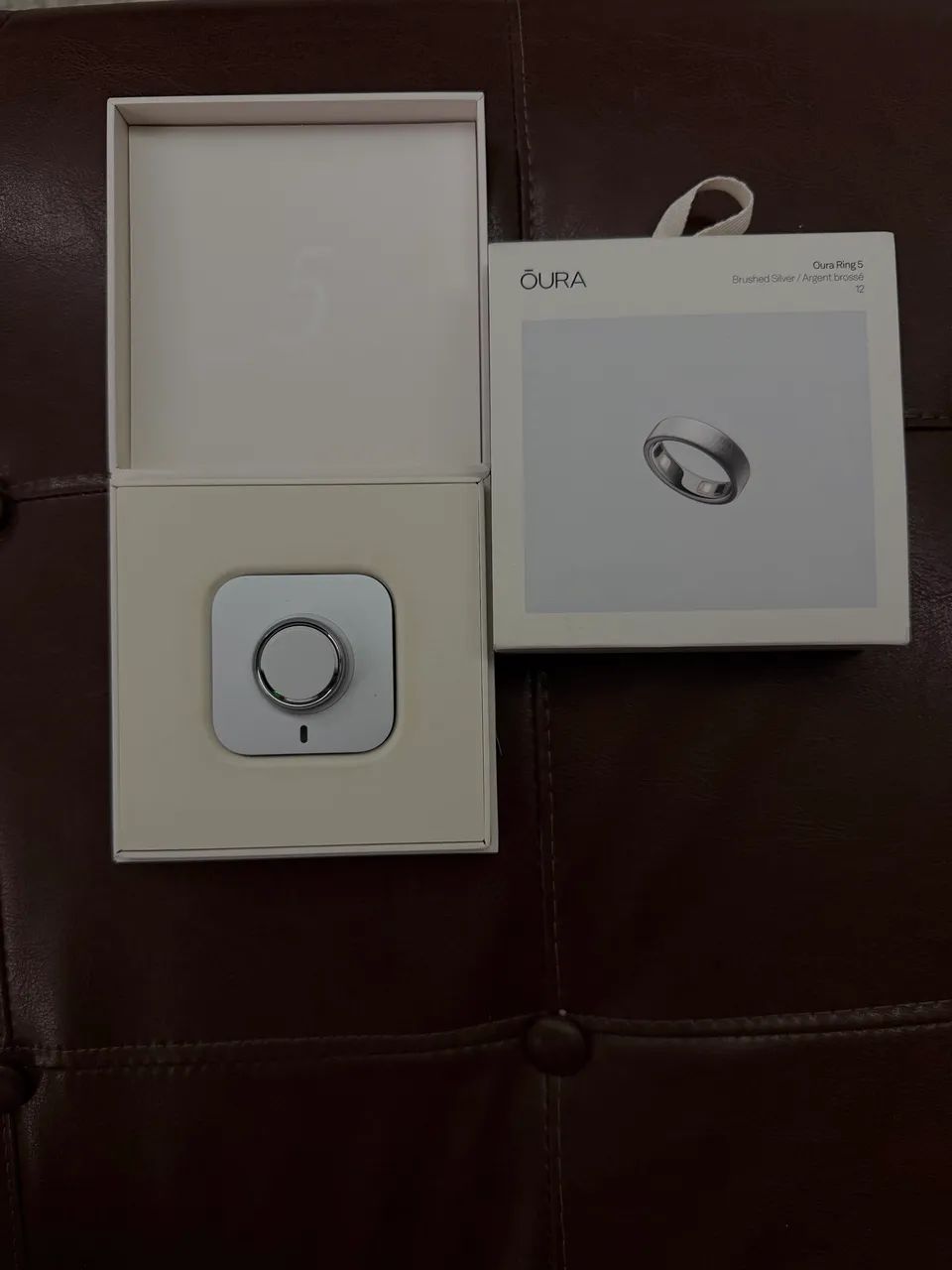 Oura Ring 5 - Brushed Silver - Foto 2