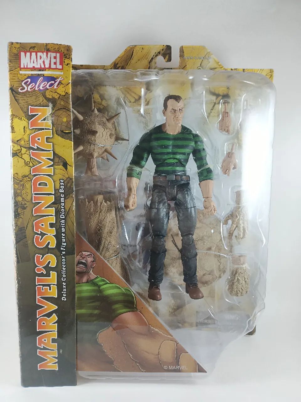 Marvel Select Sandman (Homem-Areia) LACRADO