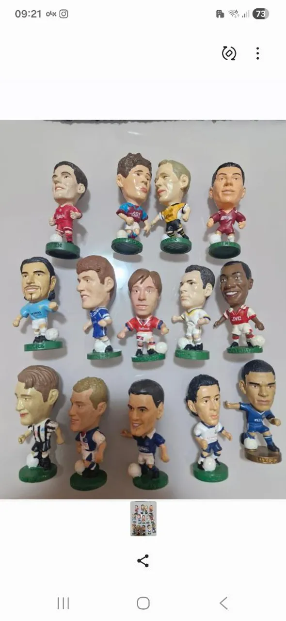 Mini Craque Corinthian Prostars - Yorke - Manchester United (1998