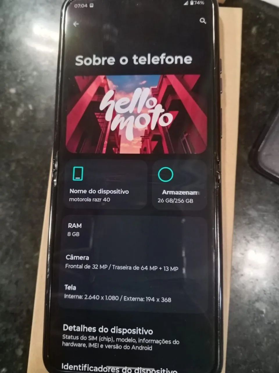 Motorola rarz 40 atenção ler anúncio  - Foto 2