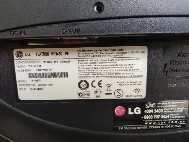 MONITOR LG FLATRON W1943-PF - Foto 3