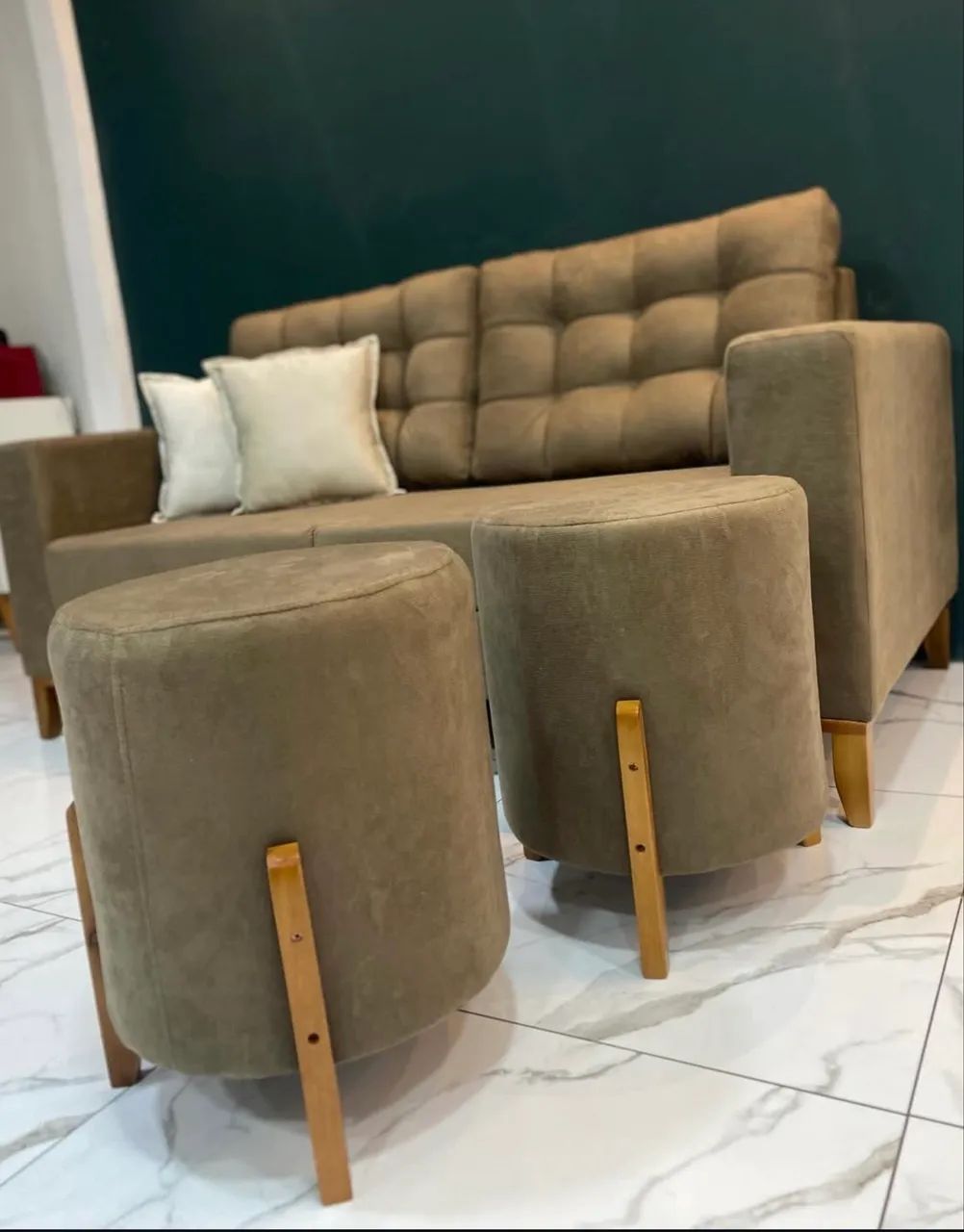 Retro Sofa (New, Available in Multiple Colors)