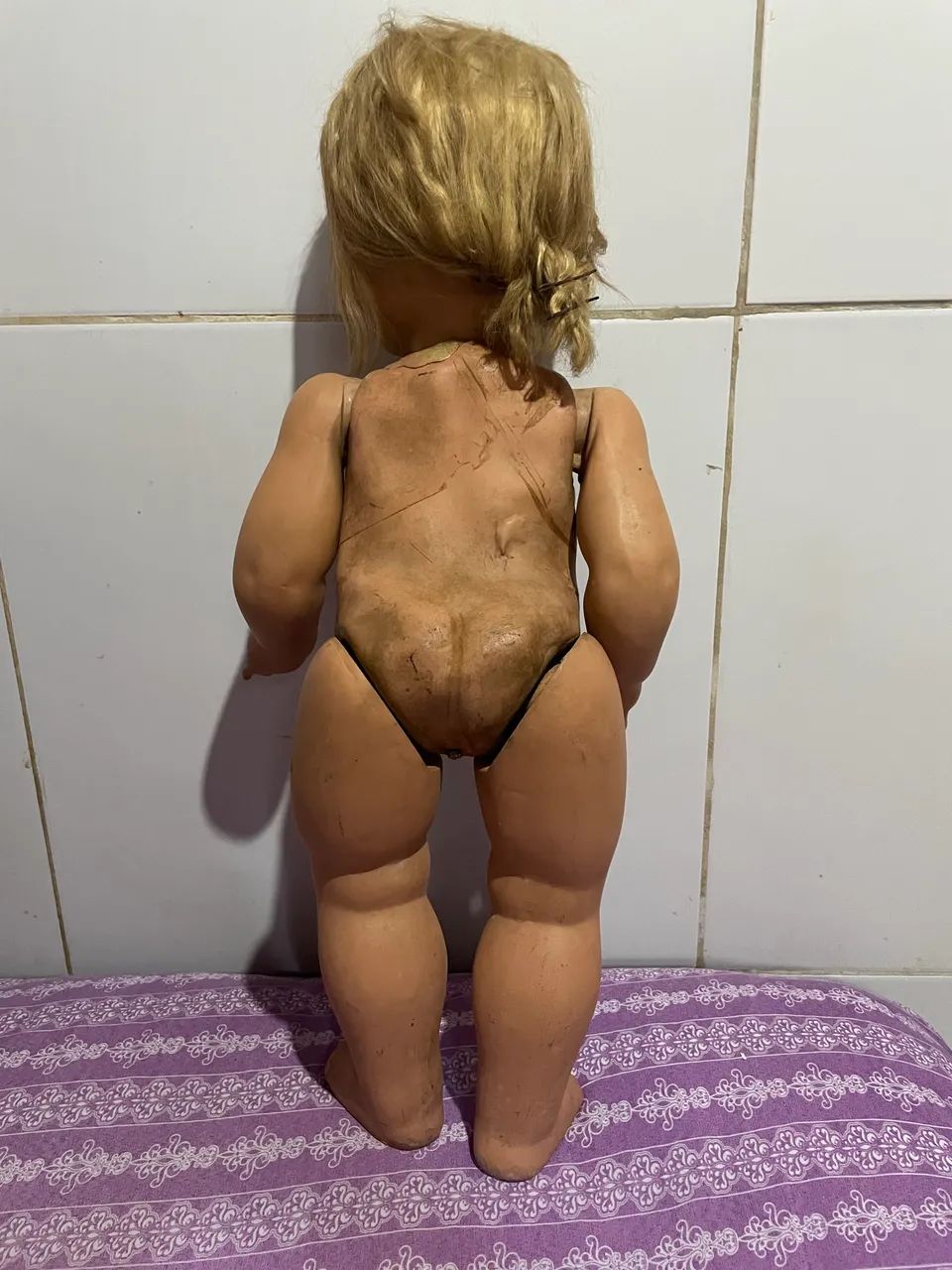 Boneca antiga leiam o anúncio  - Foto 2