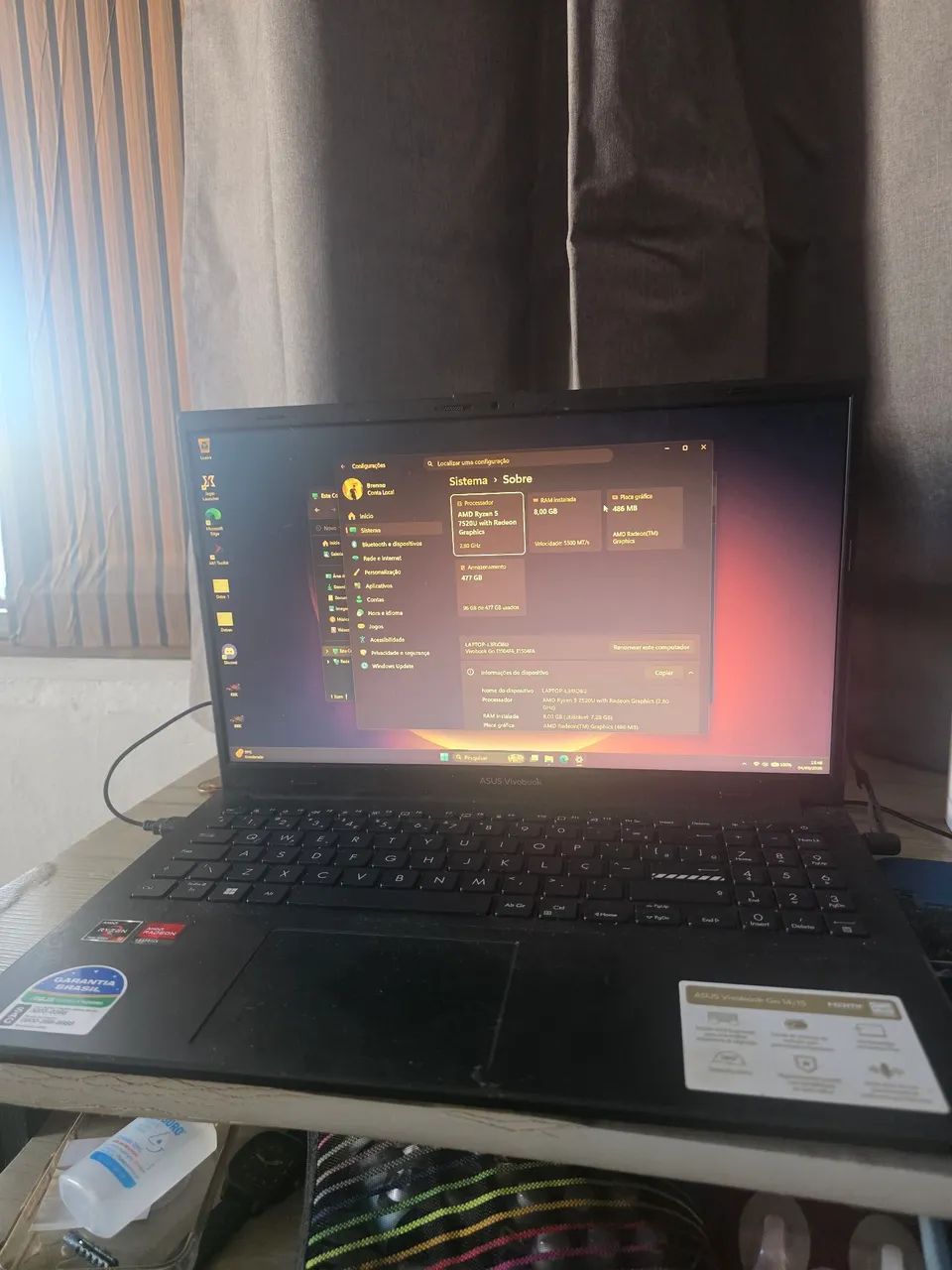 Notebook ASUS Vivobook 