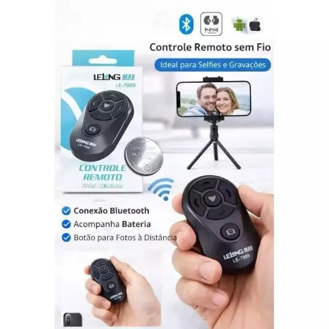 Controle Remoto Bluetooth Celular - Foto 4