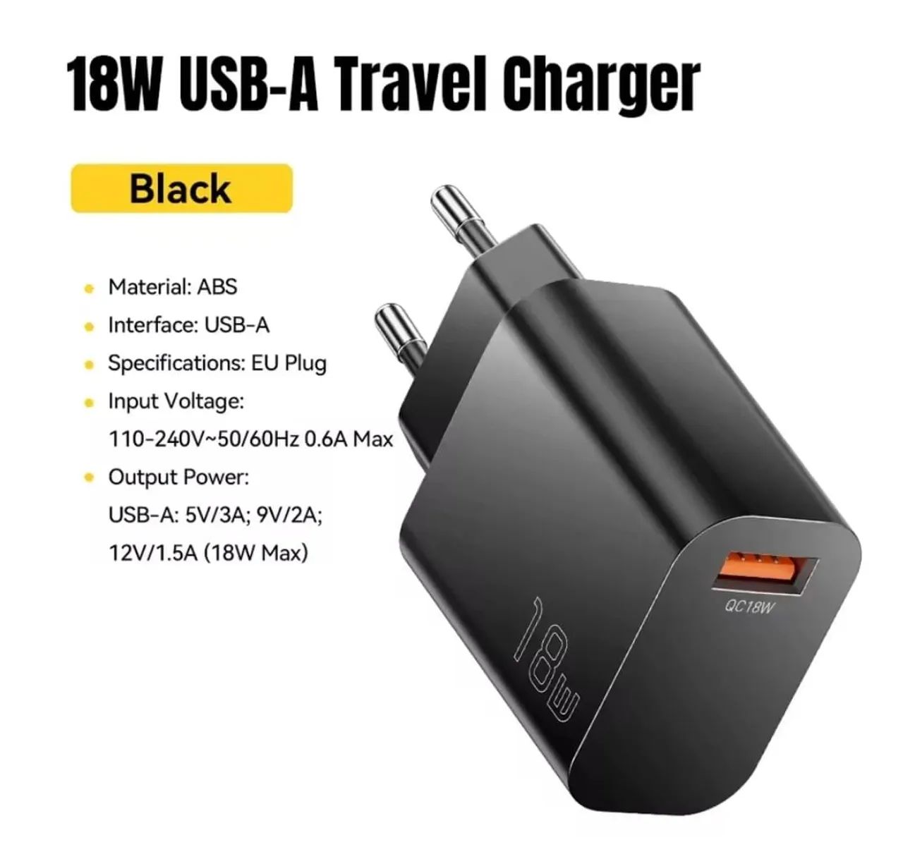 Carregador 18W Essager QC 3.0 USB A - Foto 4