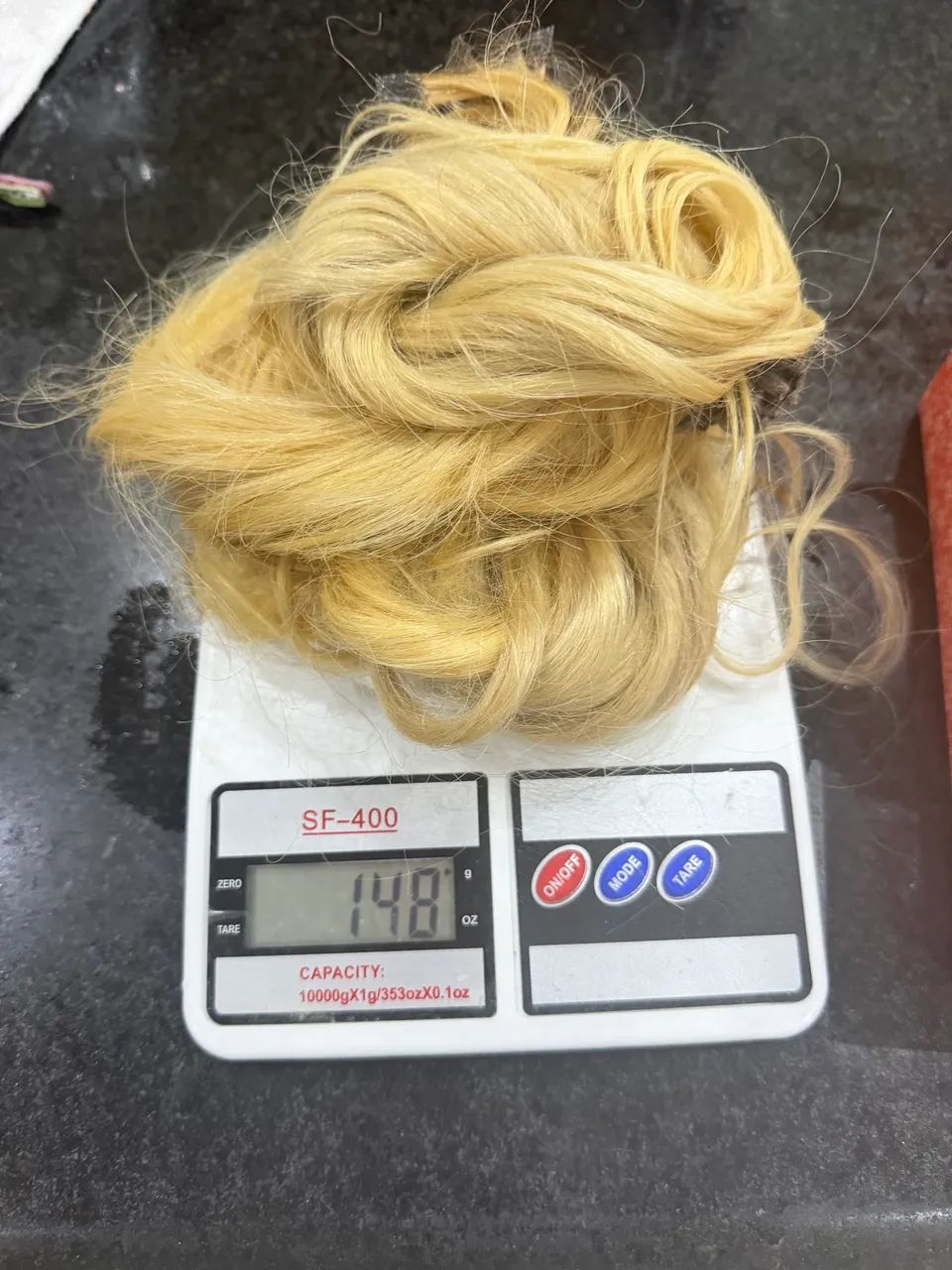 Cabelo loiro humano  - Foto 4