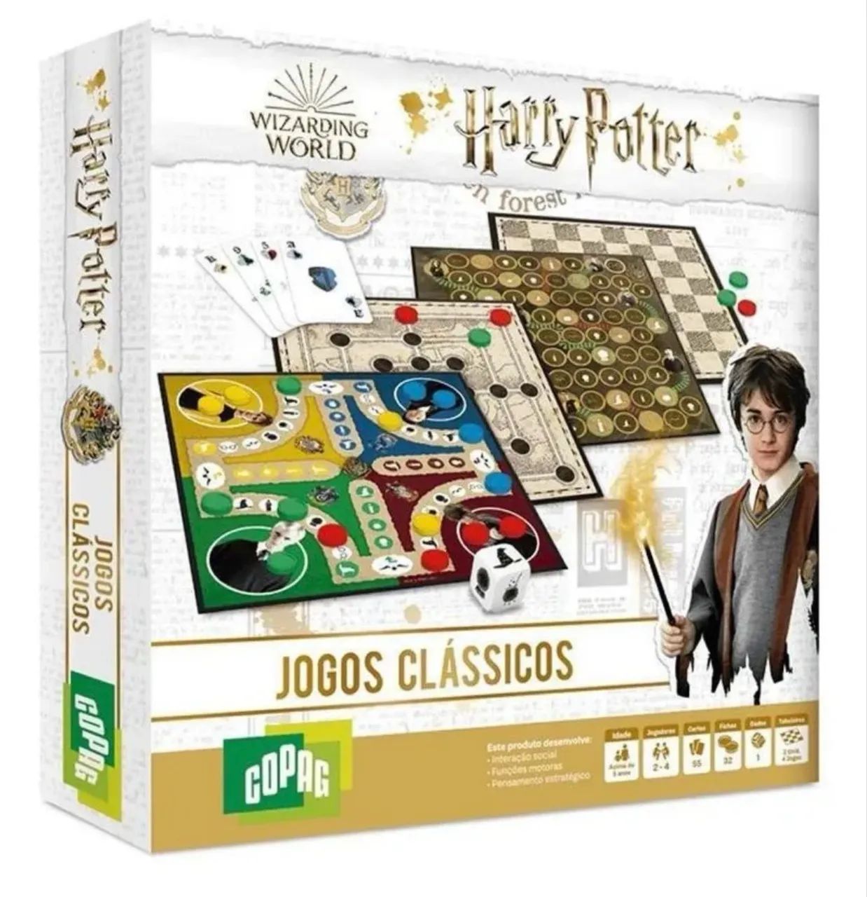 Jogos de tabuleiro Harry Poter - Foto 2