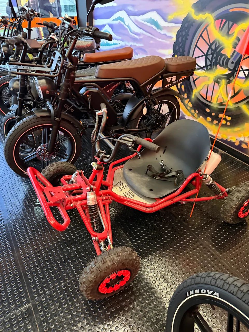 Kart 90cc motor 2T  - Foto 3
