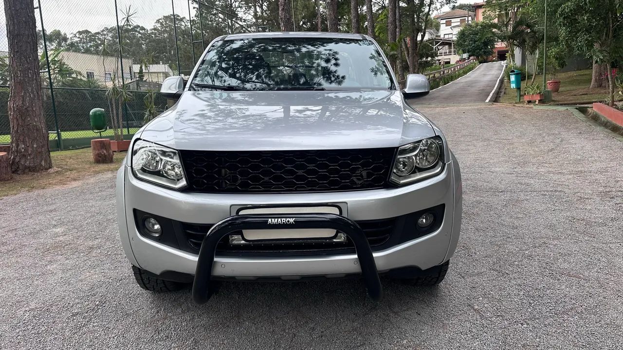 Volkswagen Amarok Trendline CD 2.0 TDI 4X4 Dies AUT 2015 - Foto 5