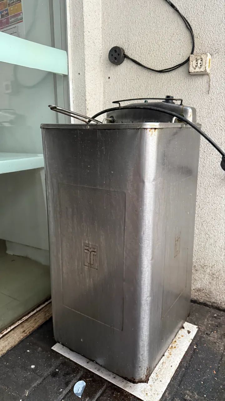 Fritadeira tedesco água e óleo