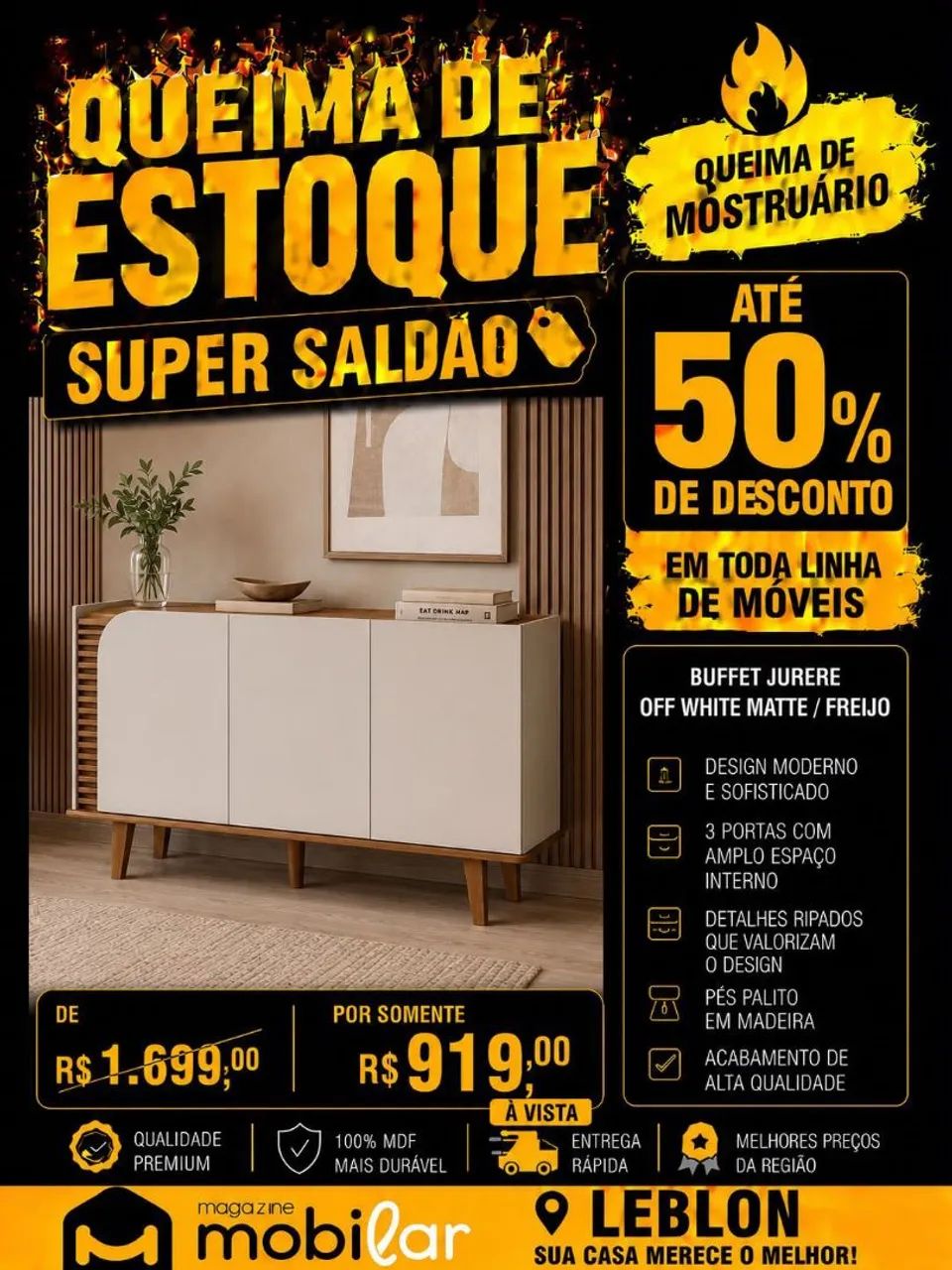 Móveis na promoção queima de estoque mobilar ? - Foto 2