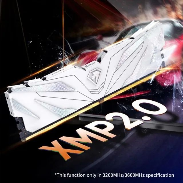 Memoria Netac 32GB (2x16GB) 3200Mhz CL16 Branca - Foto 2