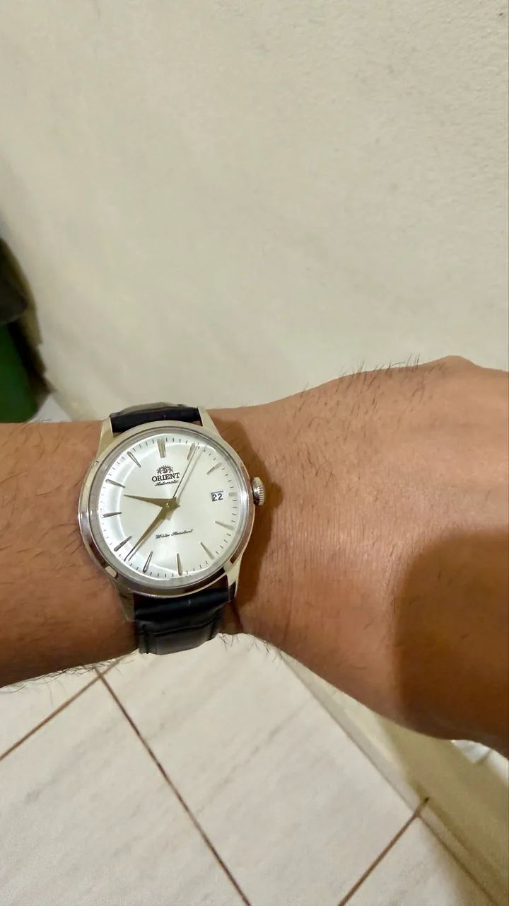 Orient Bambino Version 7 RA-AC0M03S30B - Excelente Estado - Completo com Caixa - Foto 5