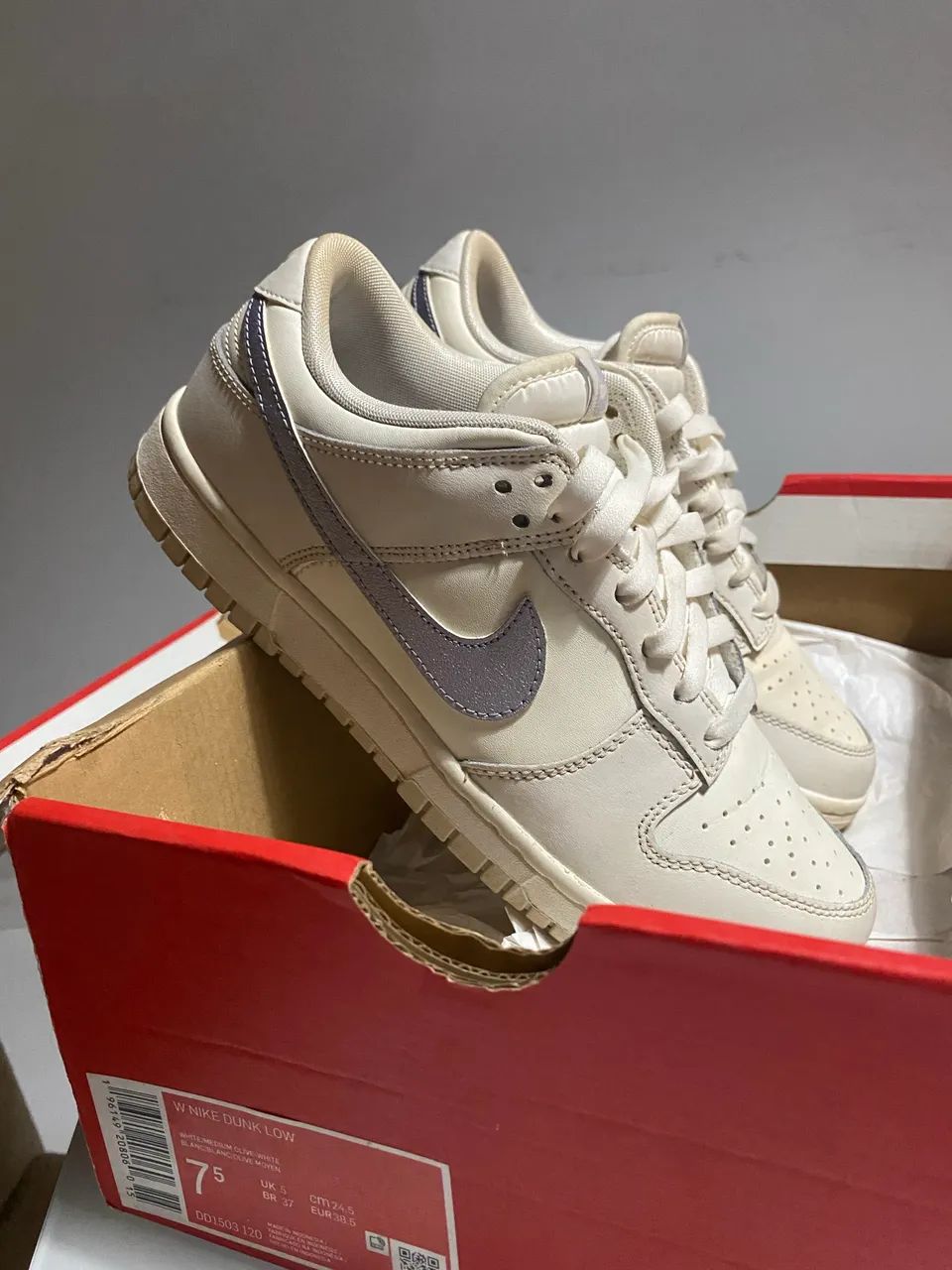 Tênis Nike Dunk Low - Tamanho 37 - Foto 4