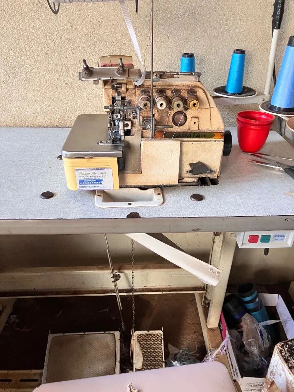 Vendo máquina  ponto cadê yamata regulada