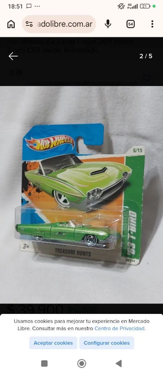 Hotwheels - T-hunt - Foto 4