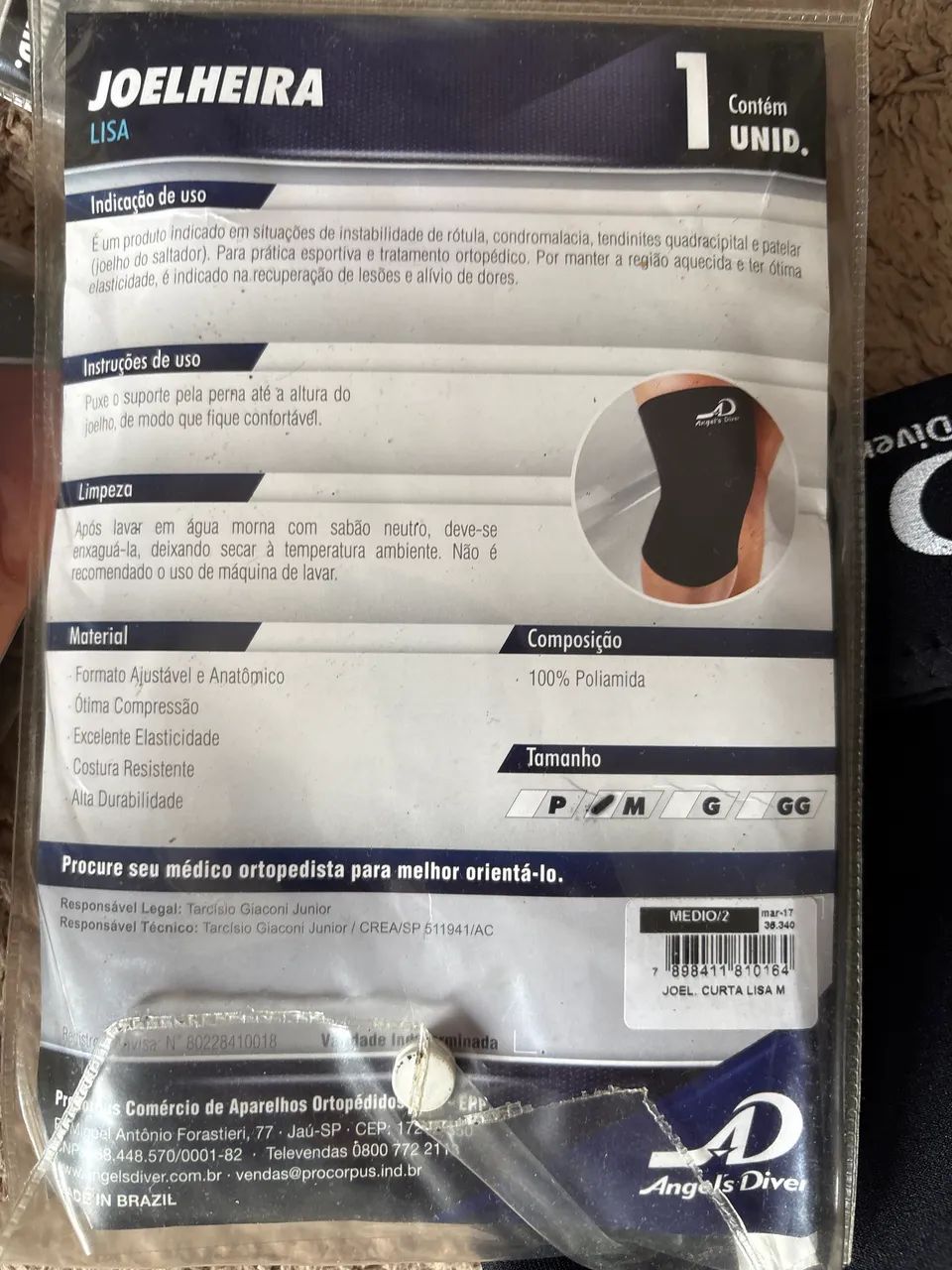 JOELHEIRAS DE NEOPRENE P E M - Foto 3