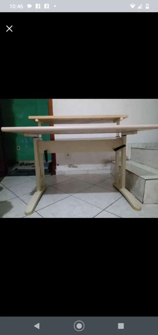 Mesa de escritório ajustável  - Foto 3