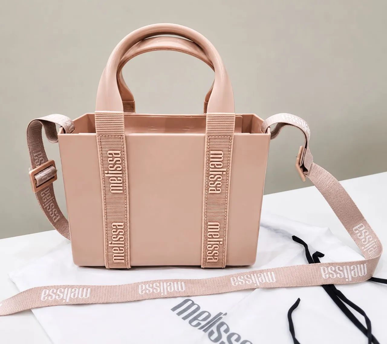 Bolsa Melissa Mini Bag Rosa Original