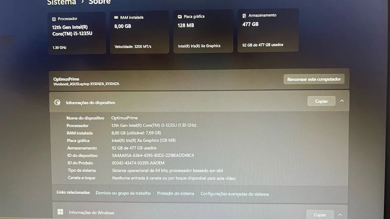Notebook Asus Vivobook 15 - Foto 4