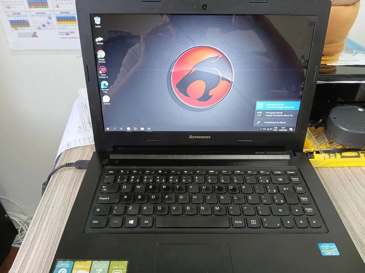 Notebook Lenovo Core i3//SSD256GB//8GB