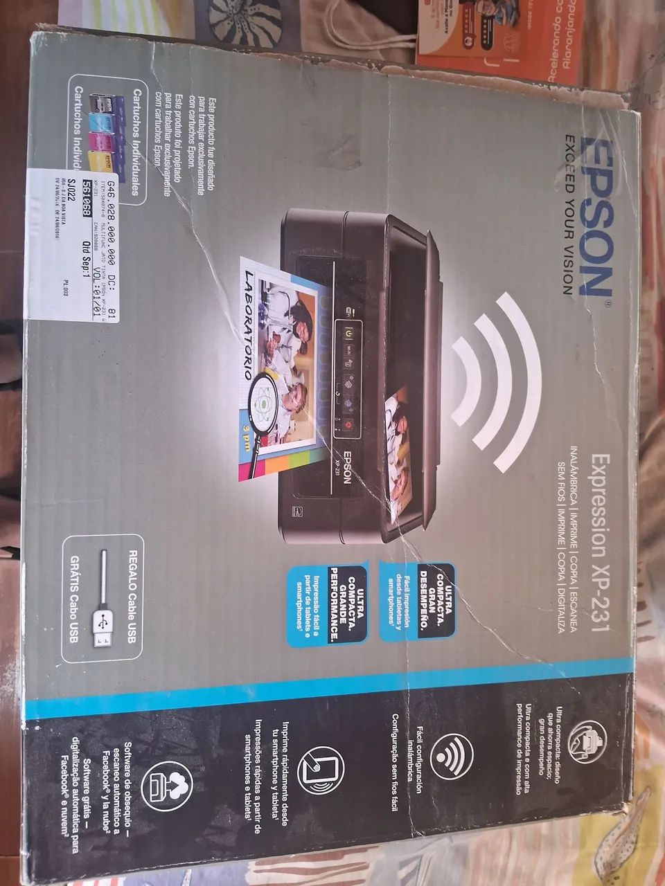  Impressora Epson XP-231 Wi-Fi