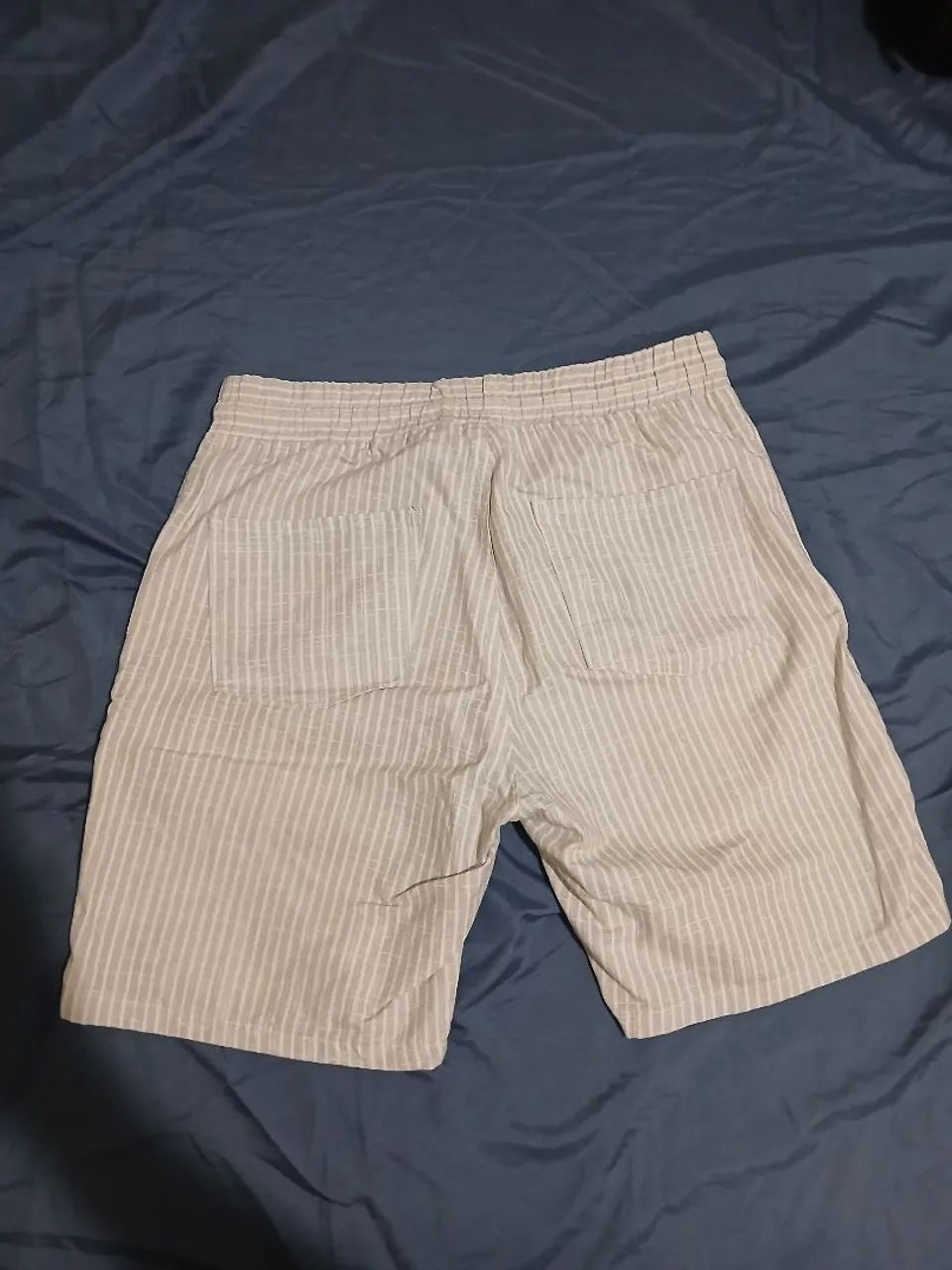 Bermudas jeans masculinas usadas  - Foto 4