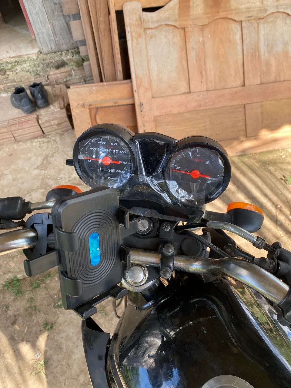 Vendo essa moto factor 125 E - Foto 3
