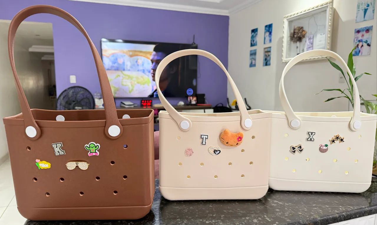 Bolsas estilo da crocs  - Foto 3