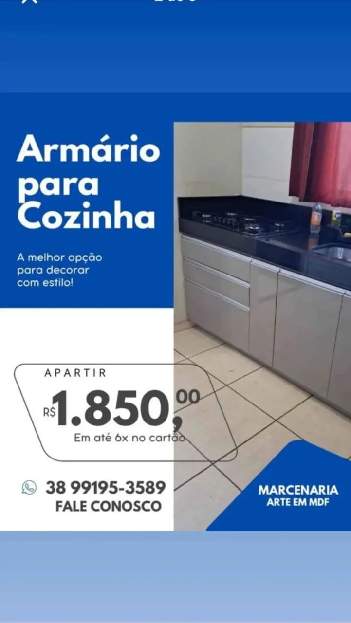 Cozinha planejada Zap * 