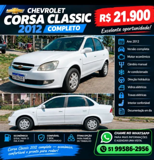Chevrolet Classic LIFE/LS 1.0 VHC FLEXP. 4P 2012