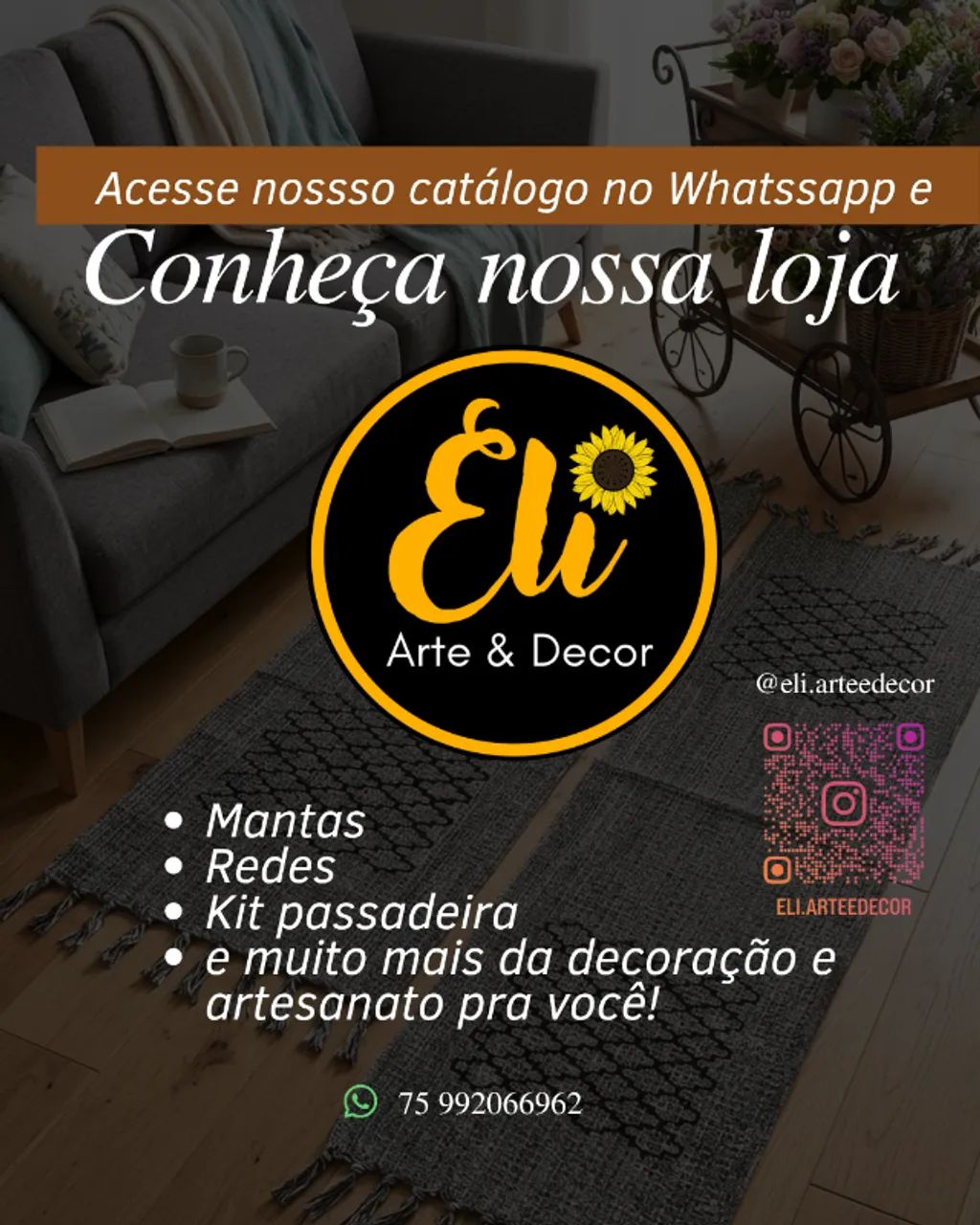 Bolsa em algodão original (P) - Foto 3