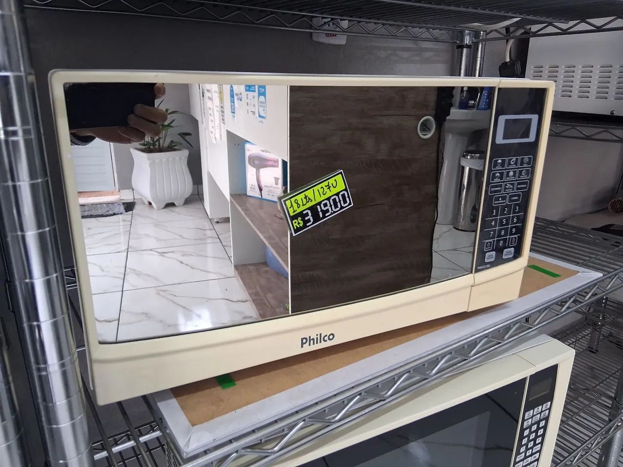 MICRO-ONDAS COM GARANTIA $250 
