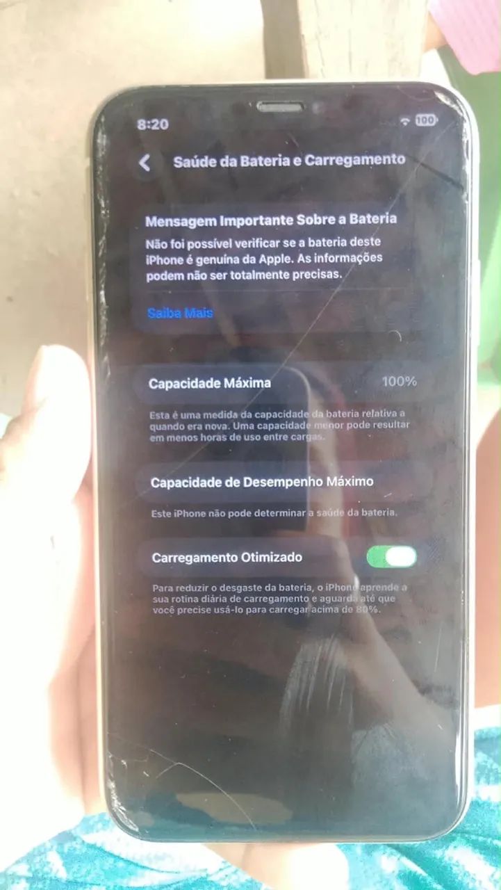 Vendo iPhone 11 pra vende logo Face ID não pega  - Foto 4