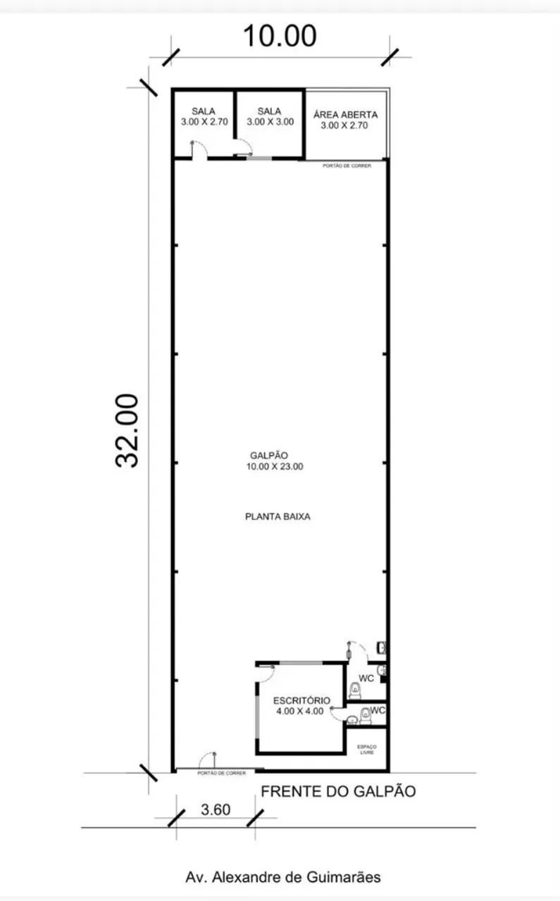 Galpão comercial, 320m2, bairro lagoinha - Foto 2