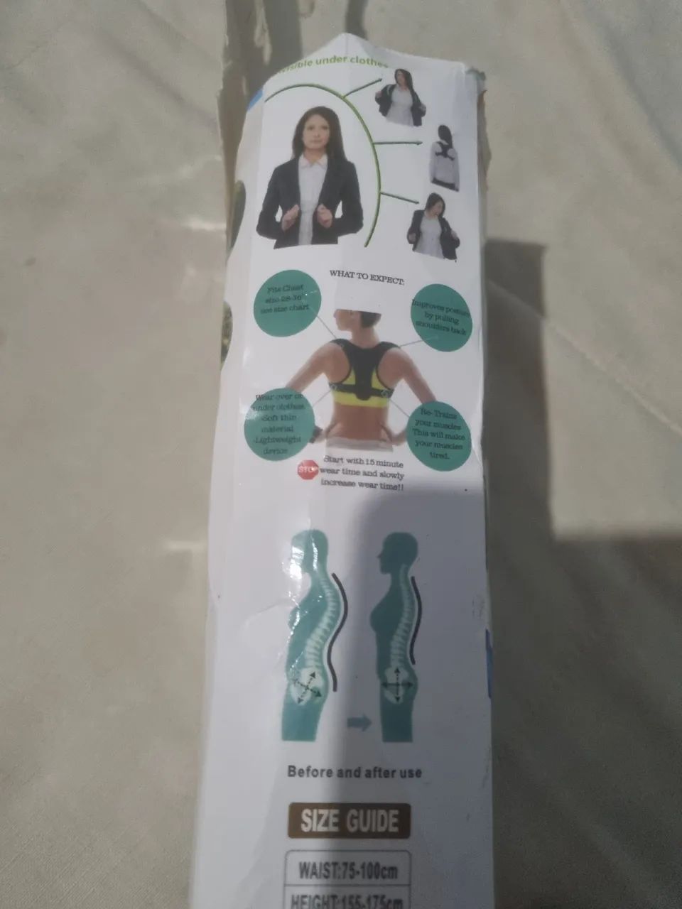 Cinta  postural ombro coluna - Foto 5