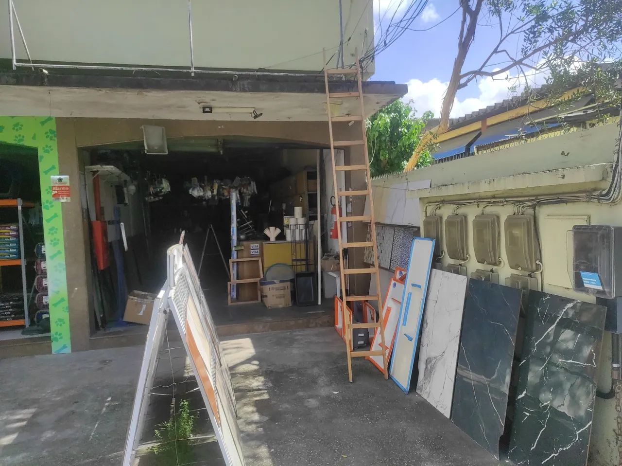 Passo Ponto de Material de Construção ! 