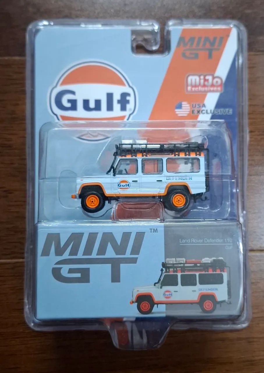 Mini GT Land Rover Defender 110 Gulf